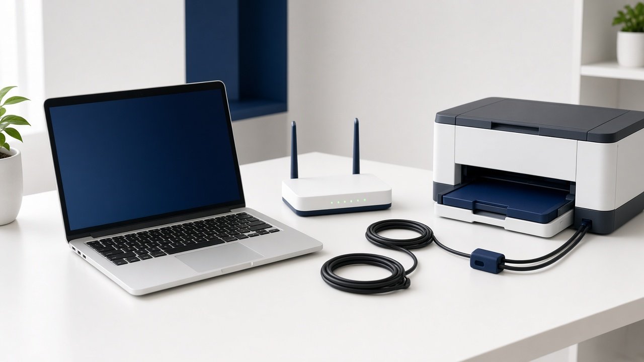 Installation ordinateur, imprimante et Wi-Fi à Toulon
